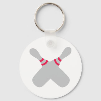 Porte-clés broches à boules croisées