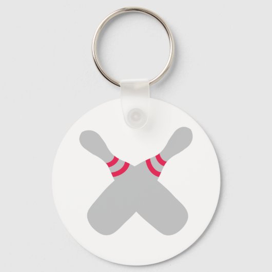 Porte-clés broches à boules croisées (Recto)