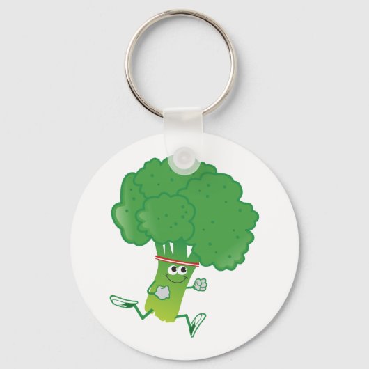 Porte-clés Brocoli tournant (Recto)
