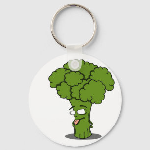 Porte-clés Brocoli végétal sain