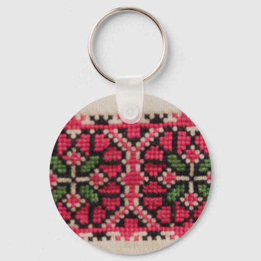 Porte-clés Broderie ukrainienne (Recto)