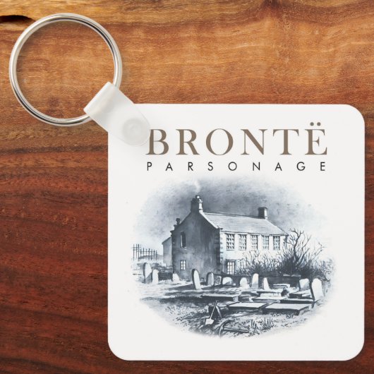 Porte-clés Bronte Parsonage Maison des Brontes (Recto)