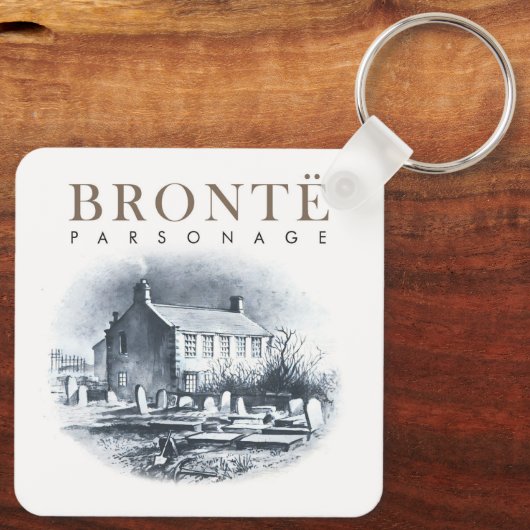 Porte-clés Bronte Parsonage Maison des Brontes (Verso)