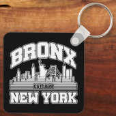 Porte-clés Bronx, New York (Verso)