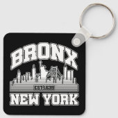 Porte-clés Bronx, New York (Dos)