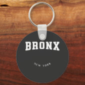 Porte-clés Bronx New York White (Recto)