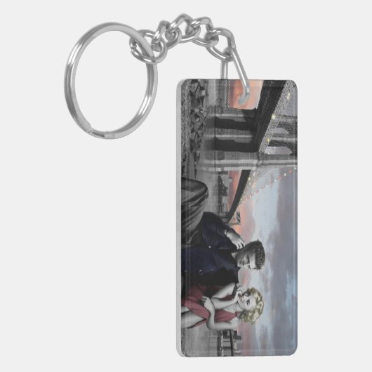 Porte-clés Brooklyn B&W (Devant gauche)