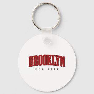 Porte-clés Brooklyn New York City Pride Nyc Ny Retro Sports S