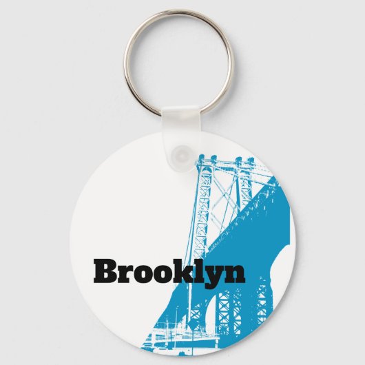 Porte-clés Brooklyn, Porte - clé de pont de Williamsburg (Recto)