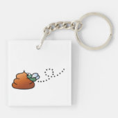 Porte-clés Brootsch le PooPoo (Dos)