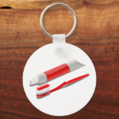 Porte-clés Brosse À Dents Et Presse-Dents (Recto)