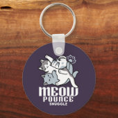 Porte-clés Brosse à lait - Chats à couchage mignon (Verso)