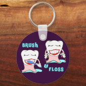 Porte-clés Brosse et fonderie (Recto)