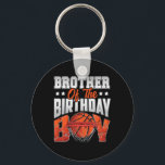 Porte-clés Brother Bysketbyll Birthday Boy Family Byller B-da<br><div class="desc">Brother Bysketbyll Anniversaire Garçon Famille Byller B-day Party</div>