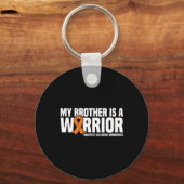 Porte-clés Brother Est Un Guerrier Ms Multiple Sclerosis (Recto)