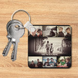 Porte-clés Brother moderne Meilleurs amis Dark Photo Collage<br><div class="desc">Les frères peuvent souvent développer un lien spécial qui va au-delà du simple fait d'être frères et soeurs, ils peuvent devenir de meilleurs amis. Grandir ensemble et partager des expériences similaires peut créer une connexion unique. Les frères peuvent se confier l'un l'autre, avoir le dos de l'autre et partager des...</div>