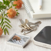 Porte-clés Brown Bear Catches Red Salmon (Côté)