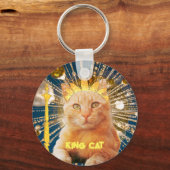 Porte-clés Brown Chat Funny Amateurs d'animaux de compagnie C (Recto)