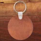 Porte-clés Brown leather (Recto)