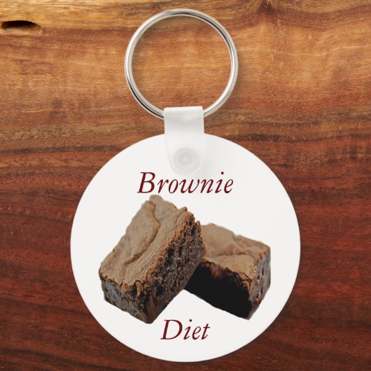 Porte-clés Brownie Diet (Recto)