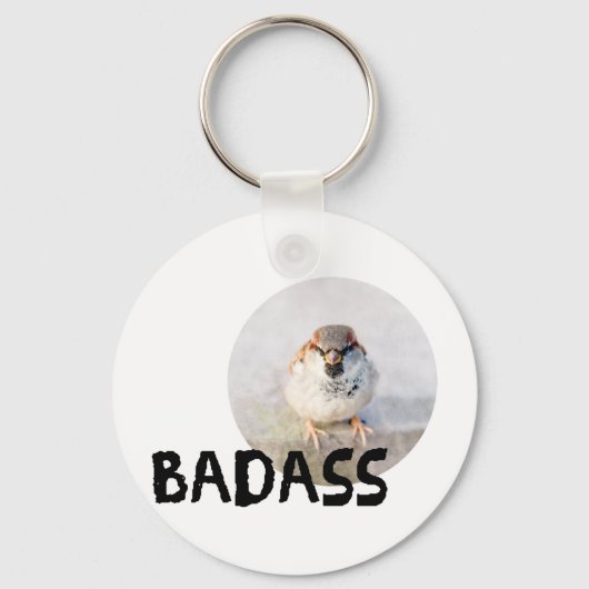 Porte-clés Bruant - Badass (Recto)