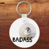 Porte-clés Bruant - Badass (Recto)