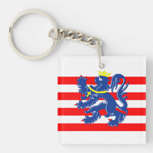 Porte-clés Bruges ville Drapeau Belgique