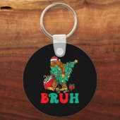 Porte-clés Bruh Bigfoot Christmas Funny Christmas Tree Xmas S (Recto)