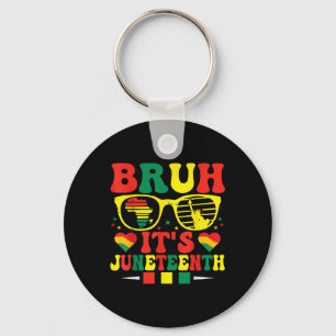 Porte-clés Bruh C'est Juneteenth Des Femmes Célèbrent La Libe