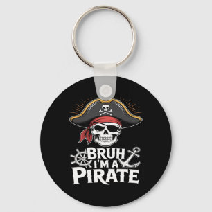 Porte-clés Bruh Je suis un pirate drôle déguisement d'Hallowe