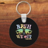 Porte-clés Bruh Nous Sortons Enseignants Super Retro Joyeux D (Recto)