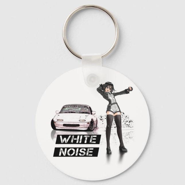 Porte-clés Bruit blanc MX5 Miata (Front)