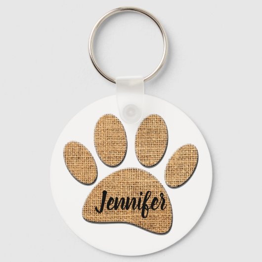 Porte-clés Brûlure à mât de chien (Verso)