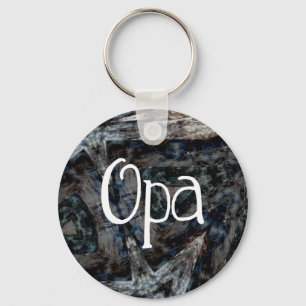 Porte-clés Brun de bleus gris Opa