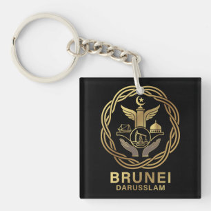 Porte-clés Brunei Darusslam Asie du Sud-Est