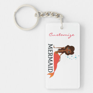 Porte-clés Brunette Mermaid Thunder_Cove