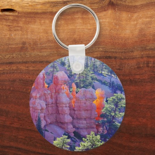 Porte-clés Bryce Canyon brillant (Recto)