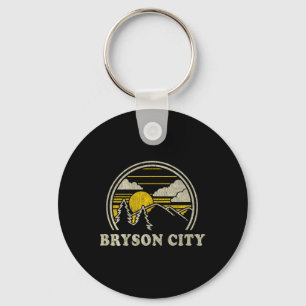 Porte-clés Bryson City Caroline du Nord Nc T Shirt Vintage Hi