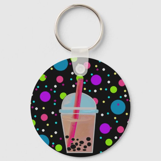 Porte-clés Bubble Tea - Bubble Arrière - plan (Recto)