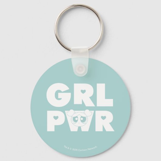 Porte-clés Bubbles : Girl Power (Recto)