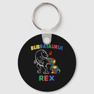 Porte-clés Bubbysaurus Sensibilisation sur l'autisme Frère Di