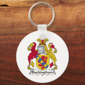 Porte-clés Buckingham Family Crest (Recto)