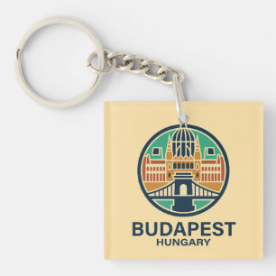 Porte-clés Budapest Hongrie Europe