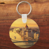 Porte-clés Budapest Hongrie Parlement Voyages (Recto)
