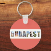 Porte-clés Budapest Hongrie Photo de voyage (Verso)