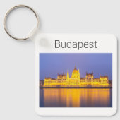 Porte-clés Budapest Parlement Panorama Hongrie (Recto)