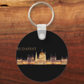 Porte-clés Budapest Travel Souvenir (Recto)