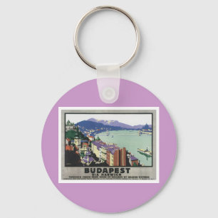Porte-clés Budapest vintage Hongrie