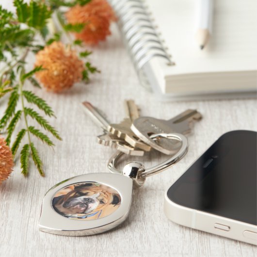 Porte-clés Buddy Bulldog (Côté )