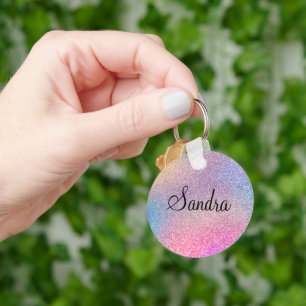 Porte-clés Budget Acheter, Colorful Rainbow Parties scintilla
